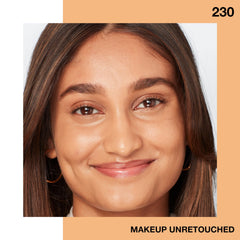 MAYBELLINE foundation on morning vanity to illustrate daily SPF benefit