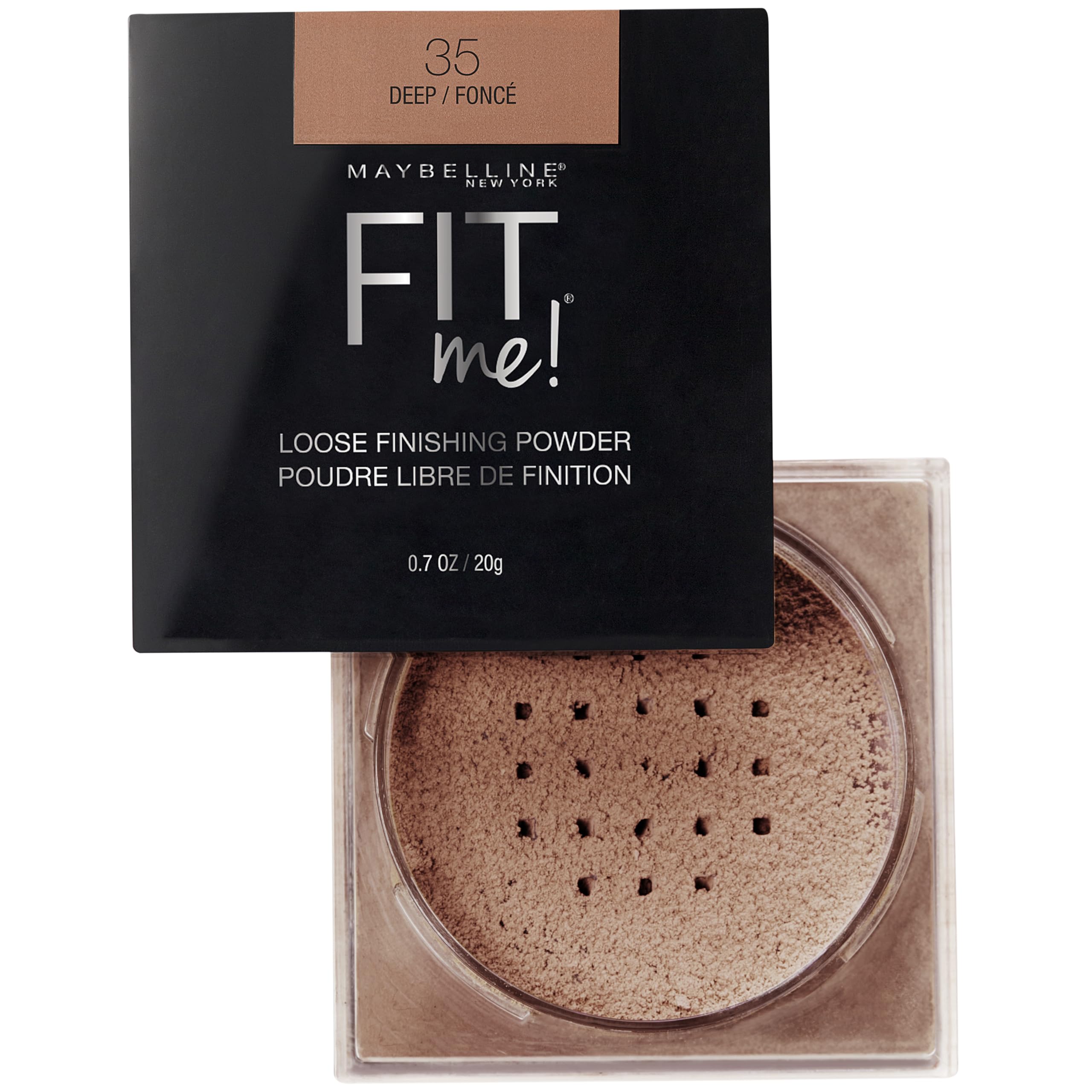 Maybelline on a vanity with mirror suggesting routine-ready finish benefit: effortless touchups