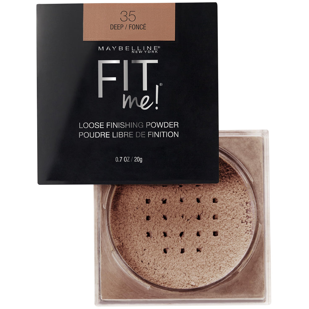 Maybelline on a vanity with mirror suggesting routine-ready finish benefit: effortless touchups