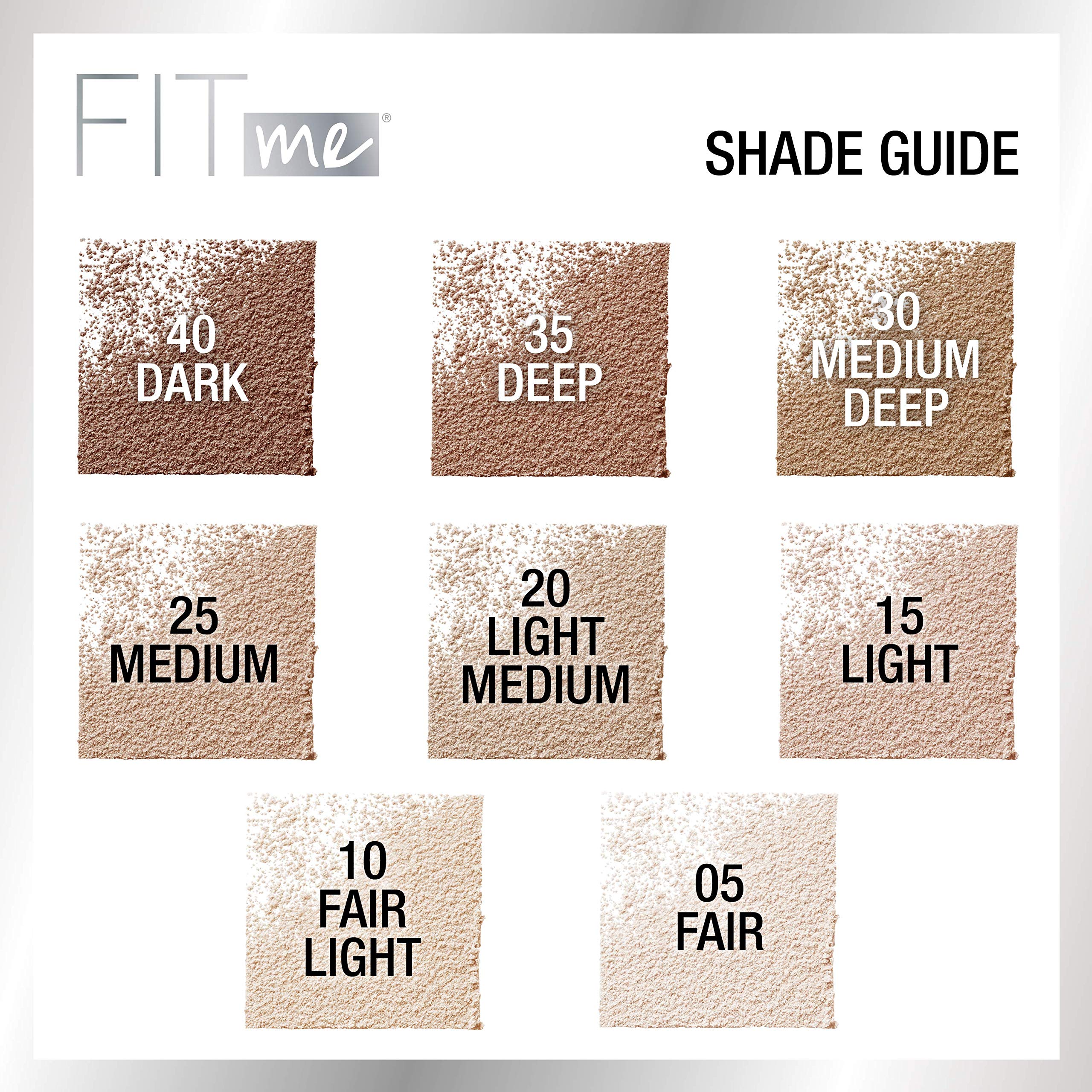 Maybelline Fit Me flatlay with other makeup illustrating routine compatibility