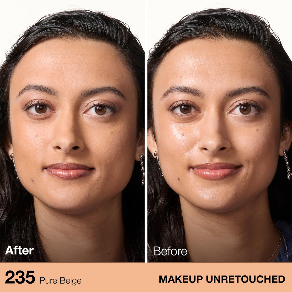 Maybelline Fit Me powder texture close-up displaying fine-milled finish and smooth coverage