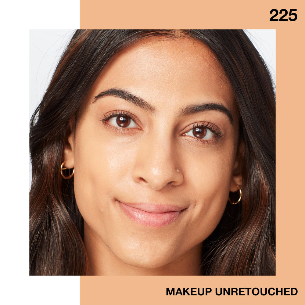 Maybelline Fit Me swatch on arm in Medium Buff showing true-to-tone coverage