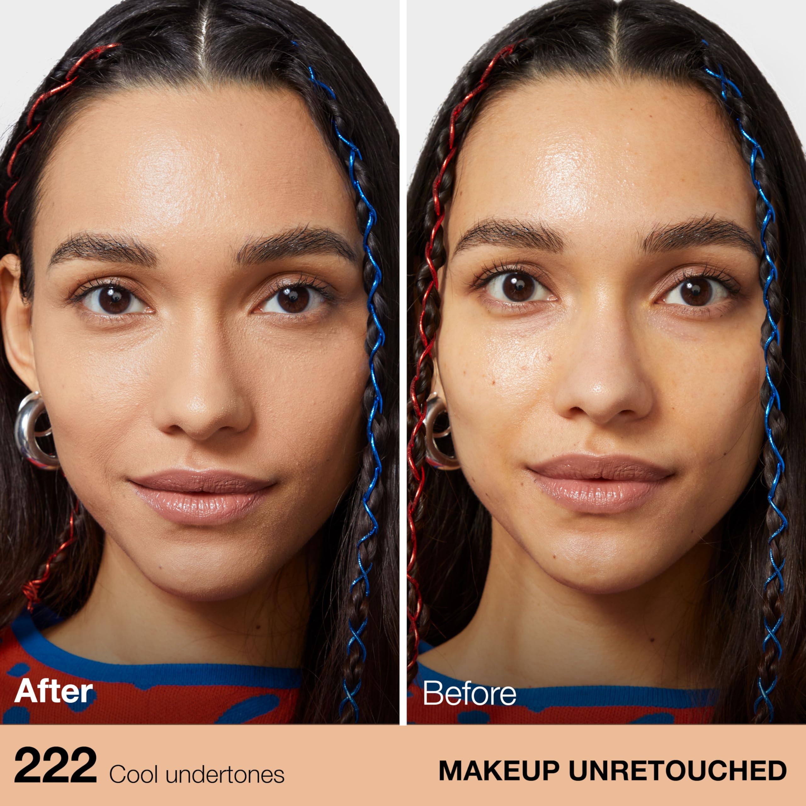 Maybelline Fit Me swatches on arm comparing shades, helps pick the right match
