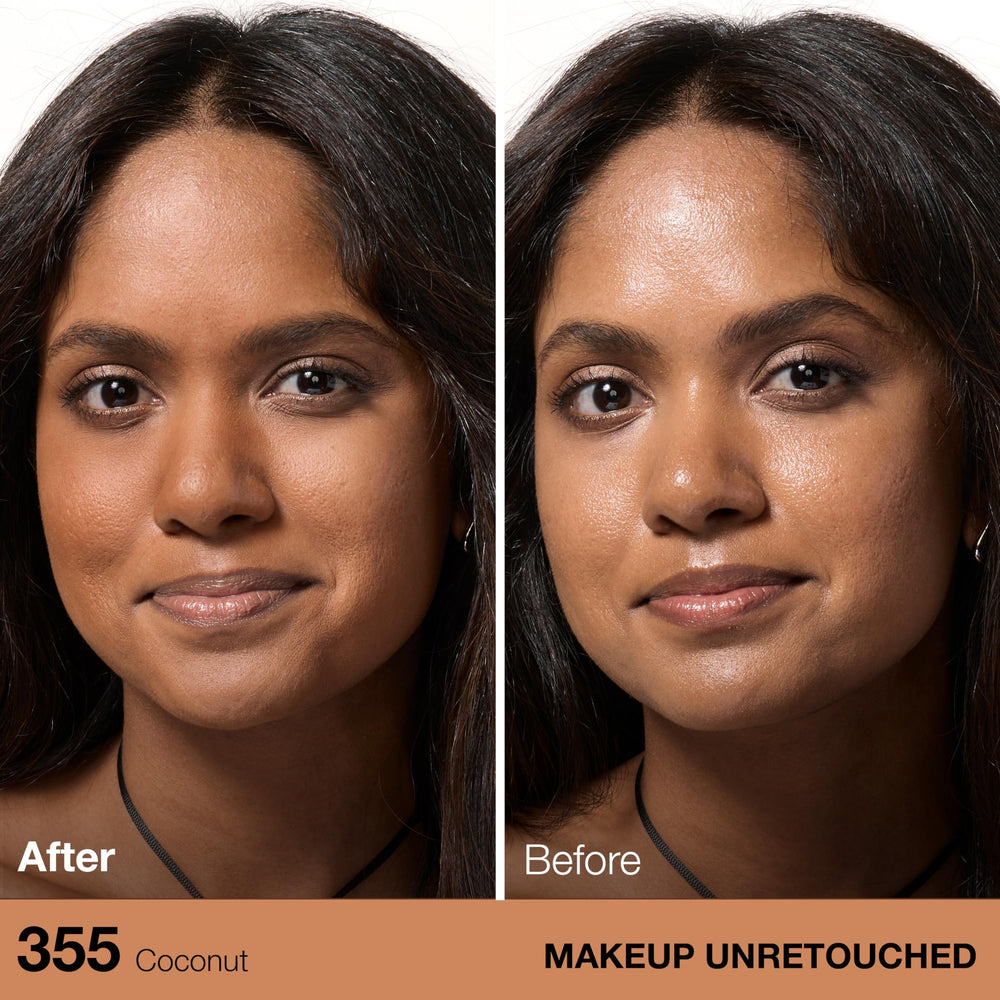 Maybelline Fit Me powder texture close-up highlighting fine, oil-absorbing particles for smooth finish