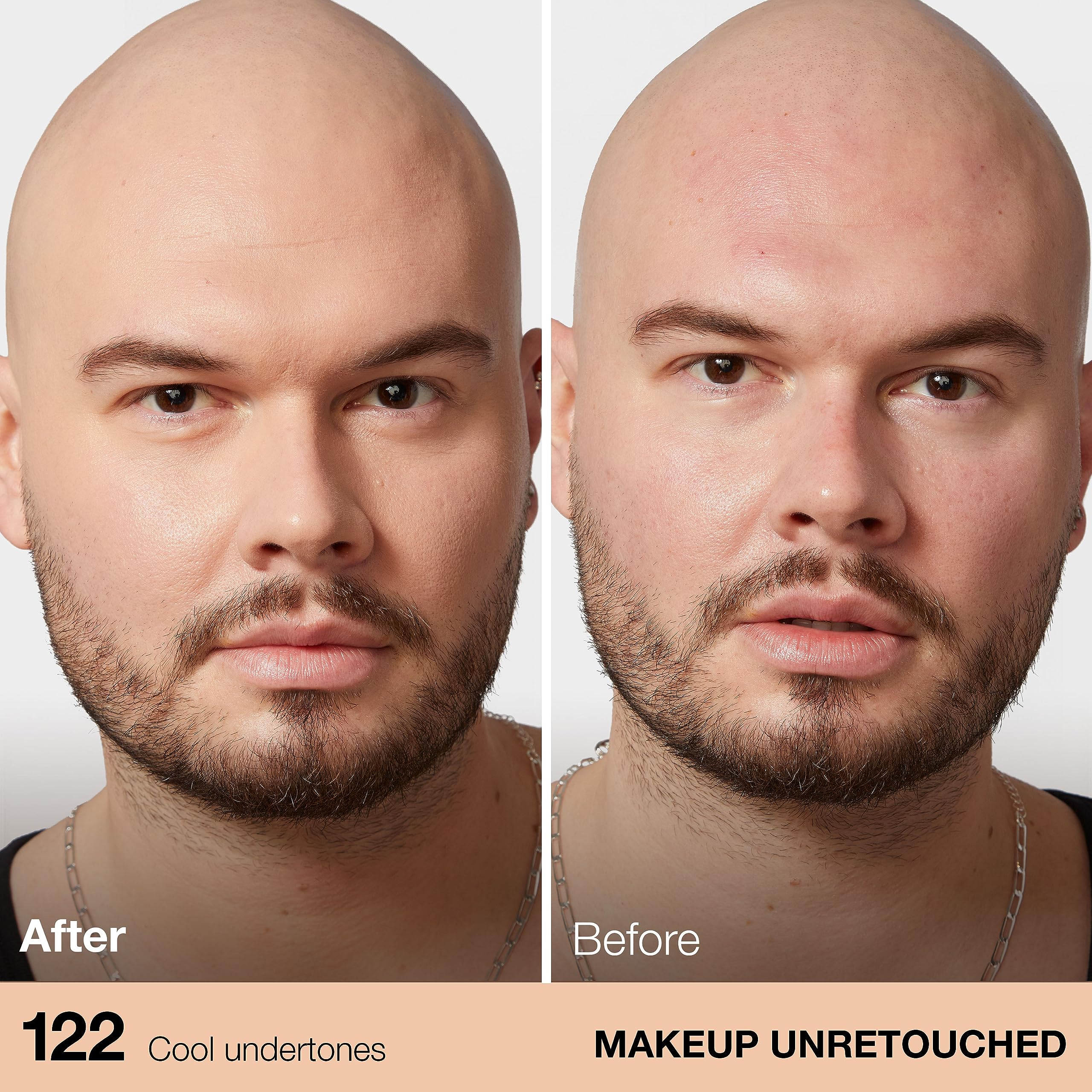 MAYBELLINE texture drop on hand showing blendable consistency
