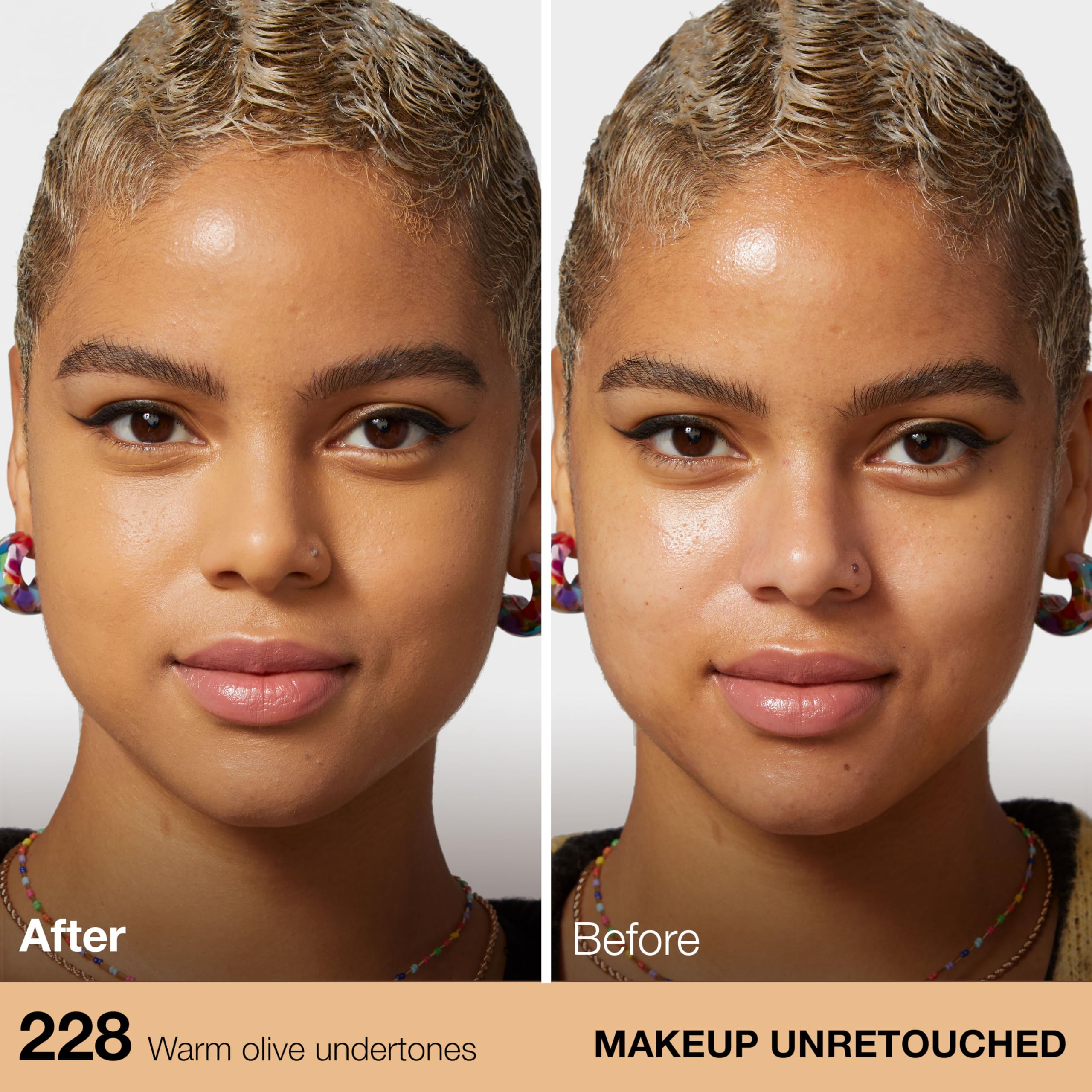 Maybelline pump close-up revealing smooth liquid texture for even coverage