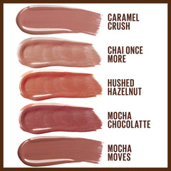 Maybelline flatlay with color and balm illustrating the two‑step system