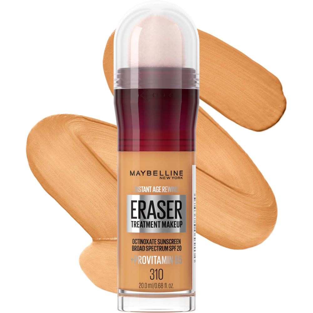 MAYBELLINE foundation front packaging showing shade 310 and benefits