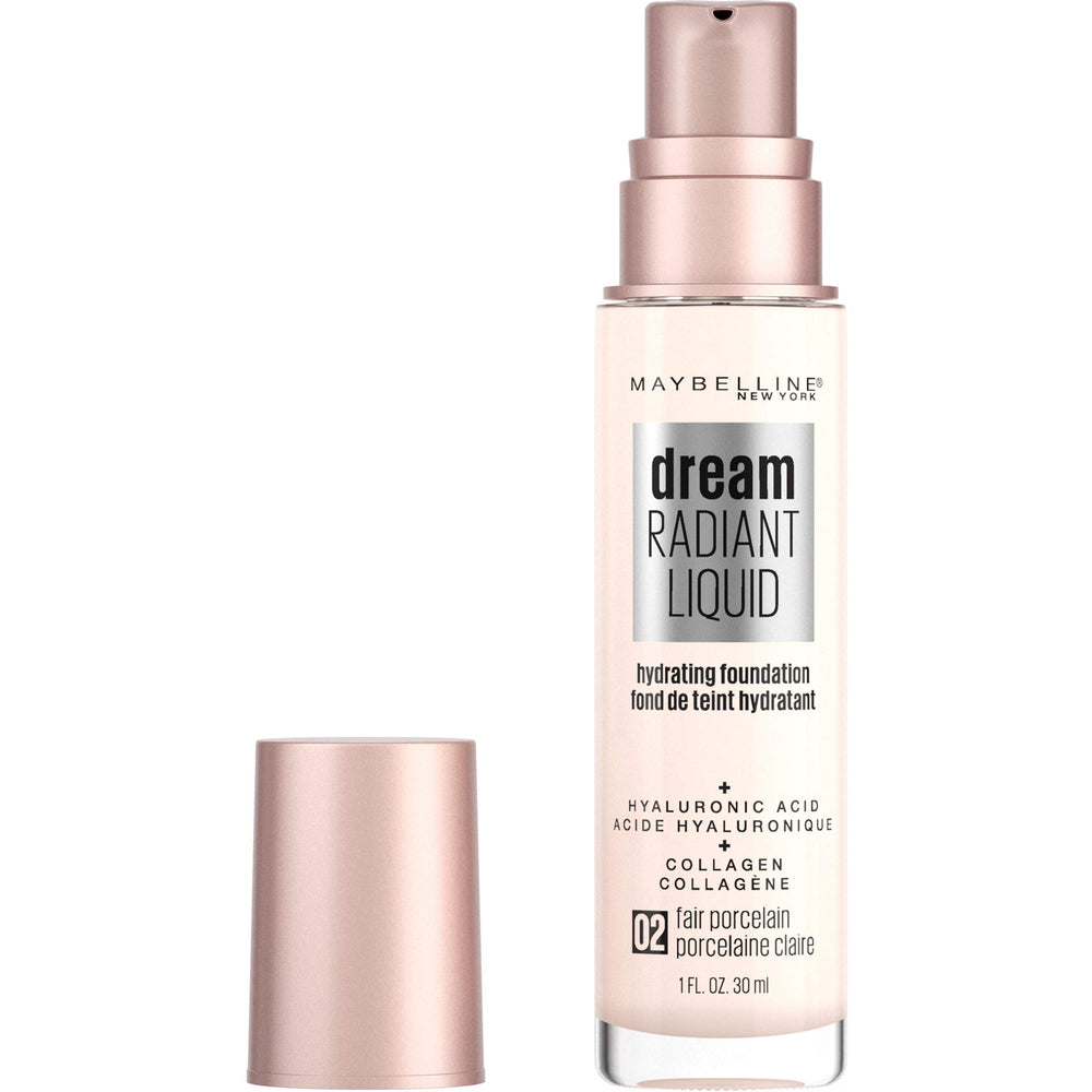 MAYBELLINE front packaging showing bottle and label for easy identification
