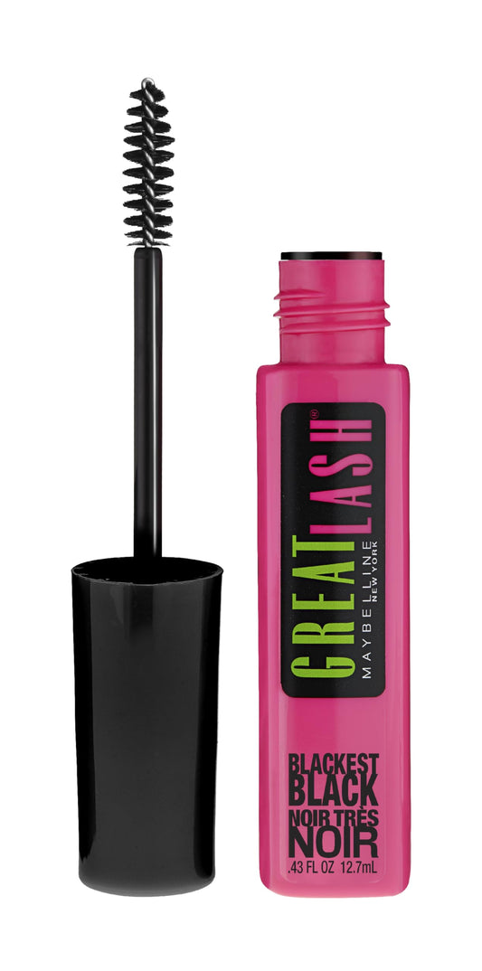 Maybelline Great Lash front packaging shows product and benefits