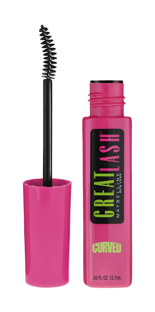 Maybelline Great Lash front packaging showing sleek tube and shade
