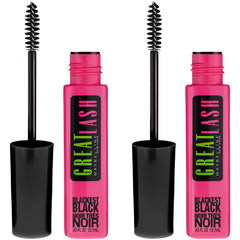 Maybelline Great Lash front packaging showing classic tube and shade
