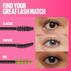 Maybelline Great Lash being removed with micellar water for gentle cleansing