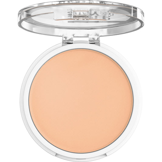 Maybelline product open showing smooth powder texture and blendable finish