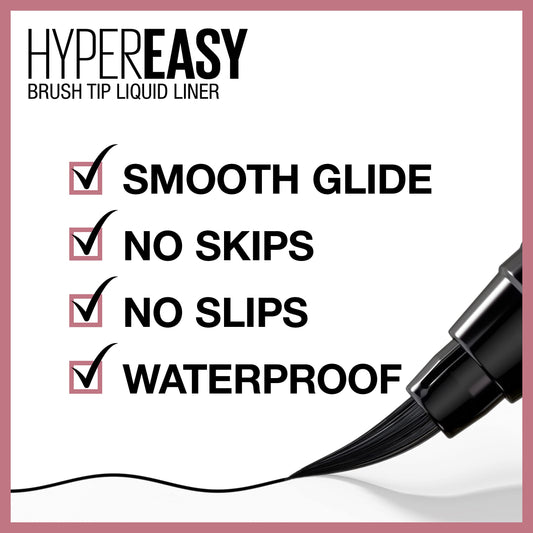 Maybelline Hyper Easy flex-tip close-up illustrating soft tip and smooth glide benefit