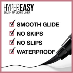 Maybelline Hyper Easy flex-tip close-up illustrating soft tip and smooth glide benefit