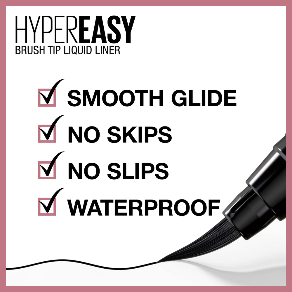 Maybelline hexagonal grip detail providing steady hold and better control