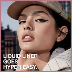 Maybelline Hyper Easy on vanity with other cosmetics showing everyday routine compatibility benefit