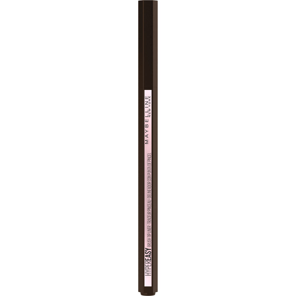 Maybelline model wearing subtle brown liner for natural everyday definition