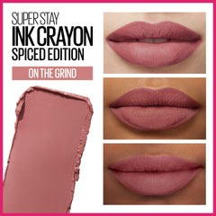 Maybelline ink crayon precision tip close-up for accurate lip definition