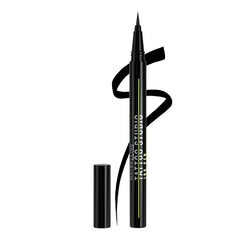 Maybelline ink pen front packaging showing product name and jet black benefit