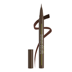 Maybelline Tattoo Studio Ink Pen front view showing brown shade and product benefit