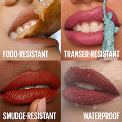 Maybelline Inspirer worn by model showing finished matte look