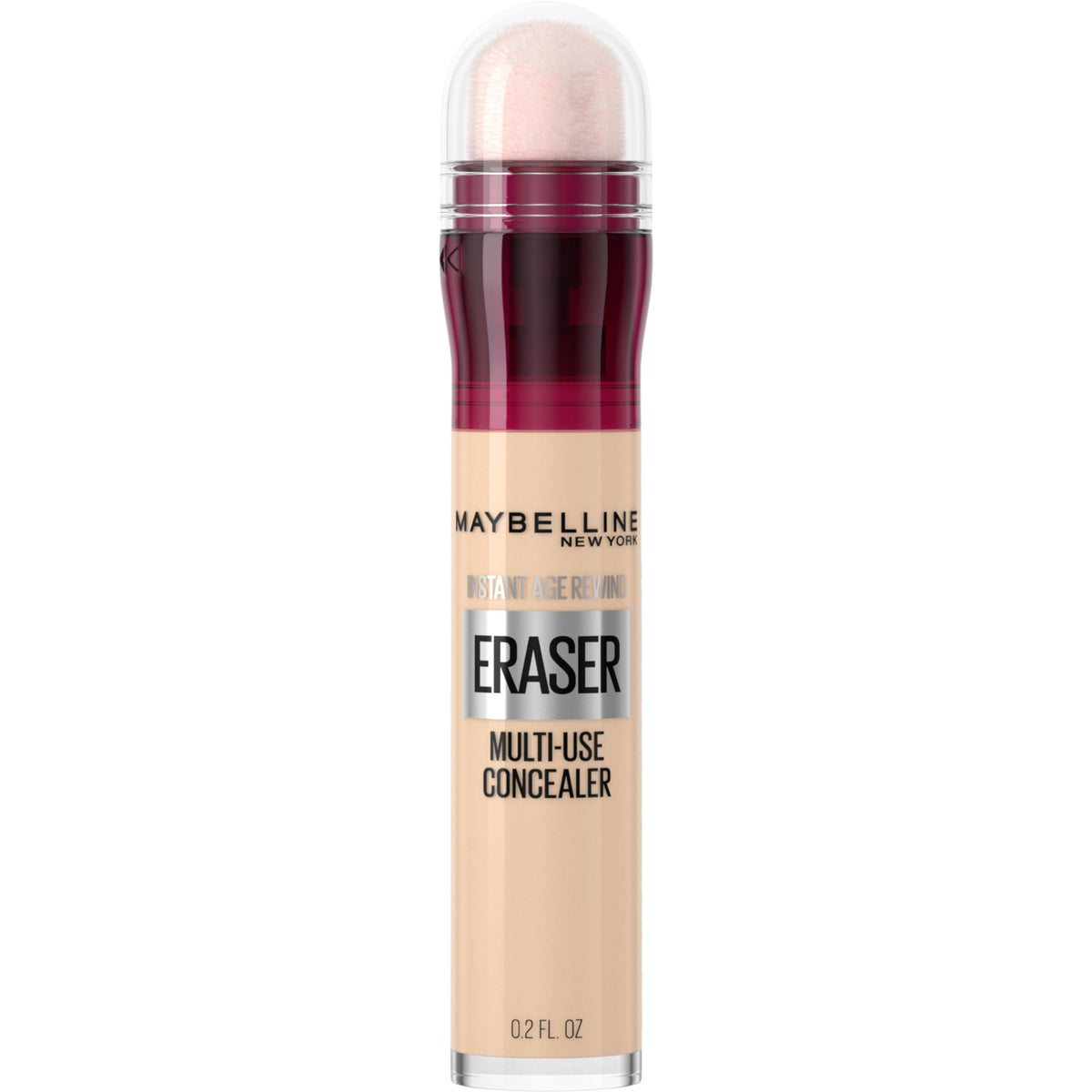 Maybelline product front packaging showing tube and label, quick recognition benefit