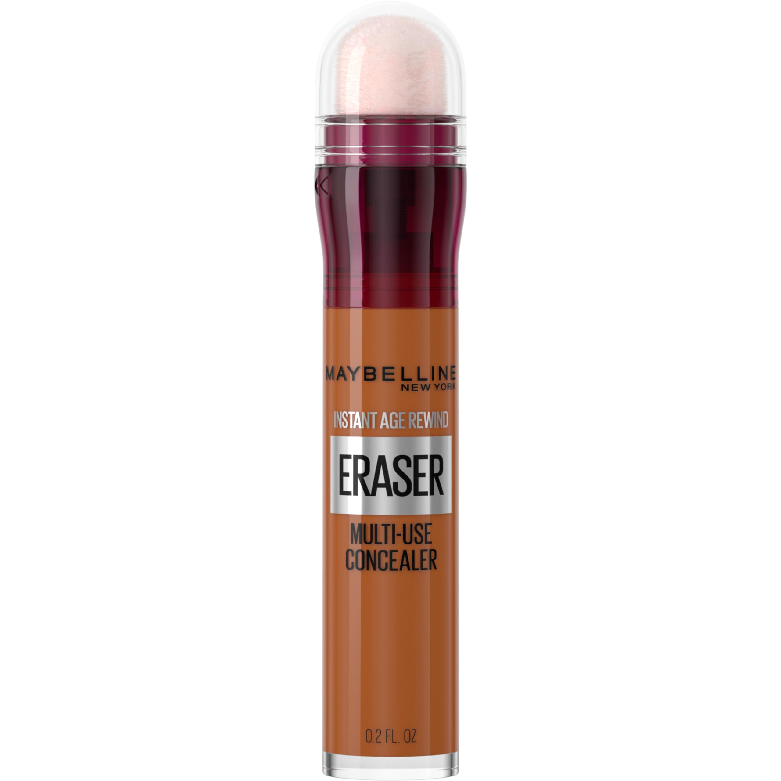 maybelline front packaging showing concealer tube and brand benefits
