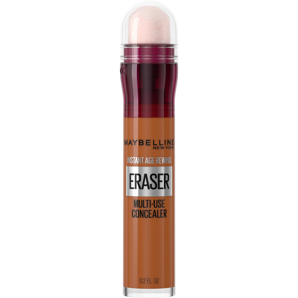 maybelline front packaging showing concealer tube and brand benefits