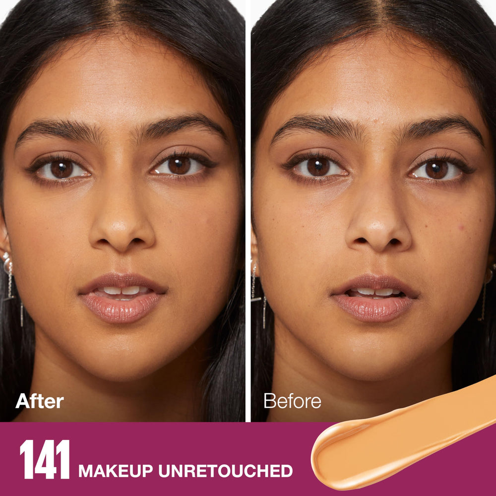 Maybelline twist mechanism detail displaying easy product control and no mess