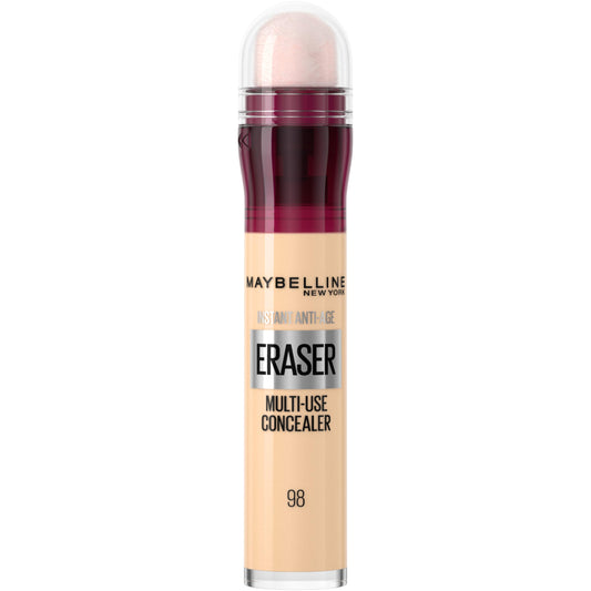 MAYBELLINE front packaging showing concealer tube and label, convenient for travel
