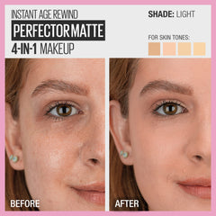 Maybelline Instant Perfector applied with fingers demonstrating easy use