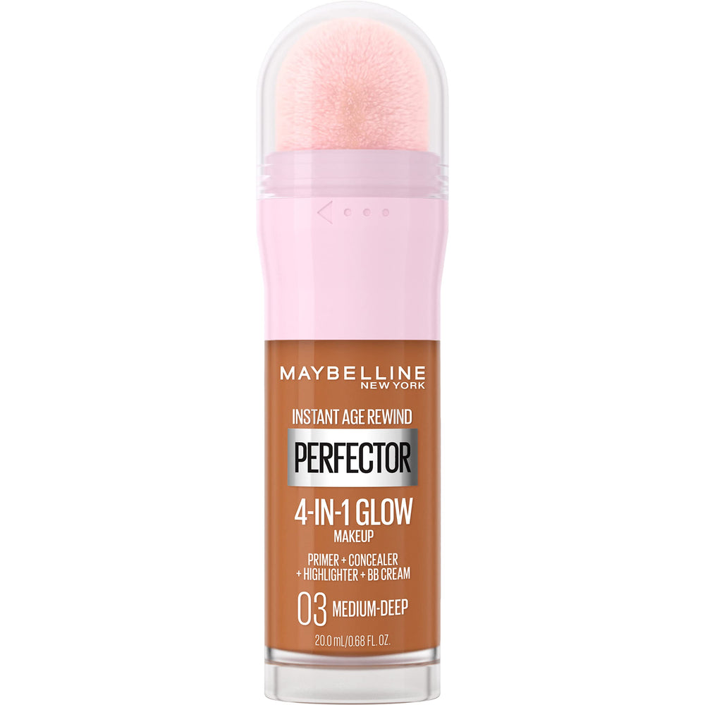 Maybelline front packaging showing product tube and branding, convenient multitasker
