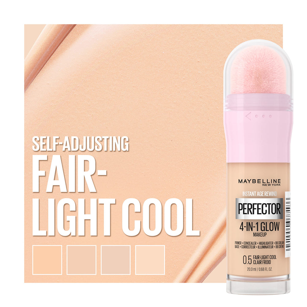 Maybelline Instant Perfector inside a makeup bag ready for quick touchups on the go