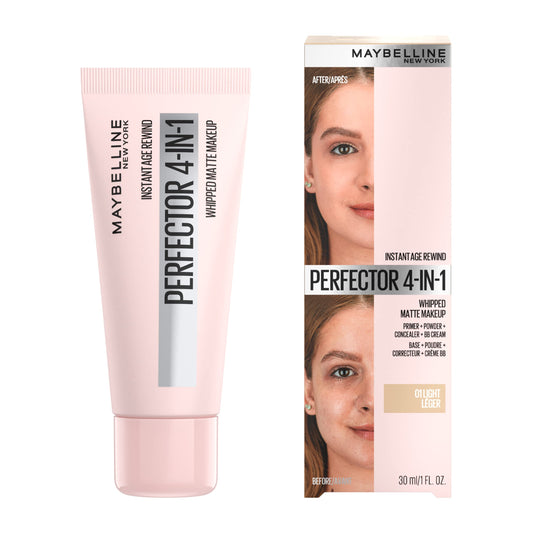 Maybelline Instant Perfector whipped texture closeup illustrating blurring