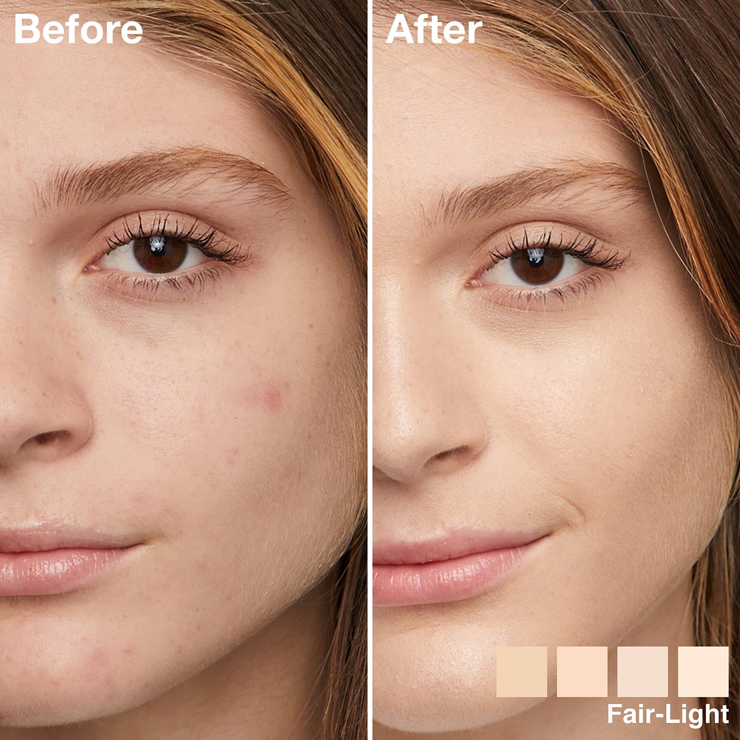 Maybelline Instant Age Rewind swatch texture on skin showing lightweight glow