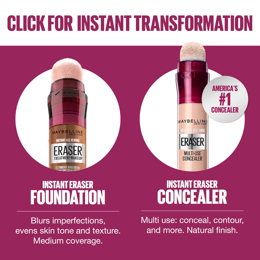 maybelline label ingredients view listing ProVitamin B5 and SPF for reassurance