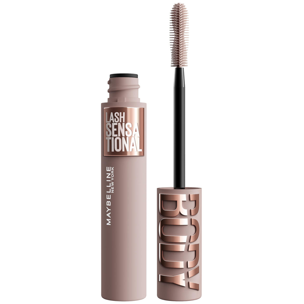 Maybelline front packaging showing product benefits and sleek design