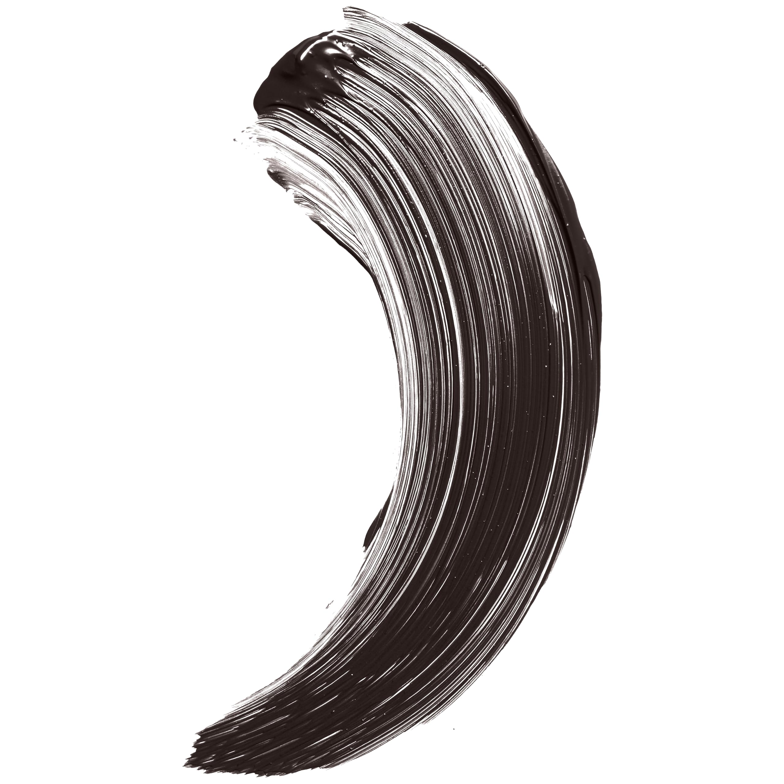 MAYBELLINE close-up of fanning brush showing layered bristles for separation