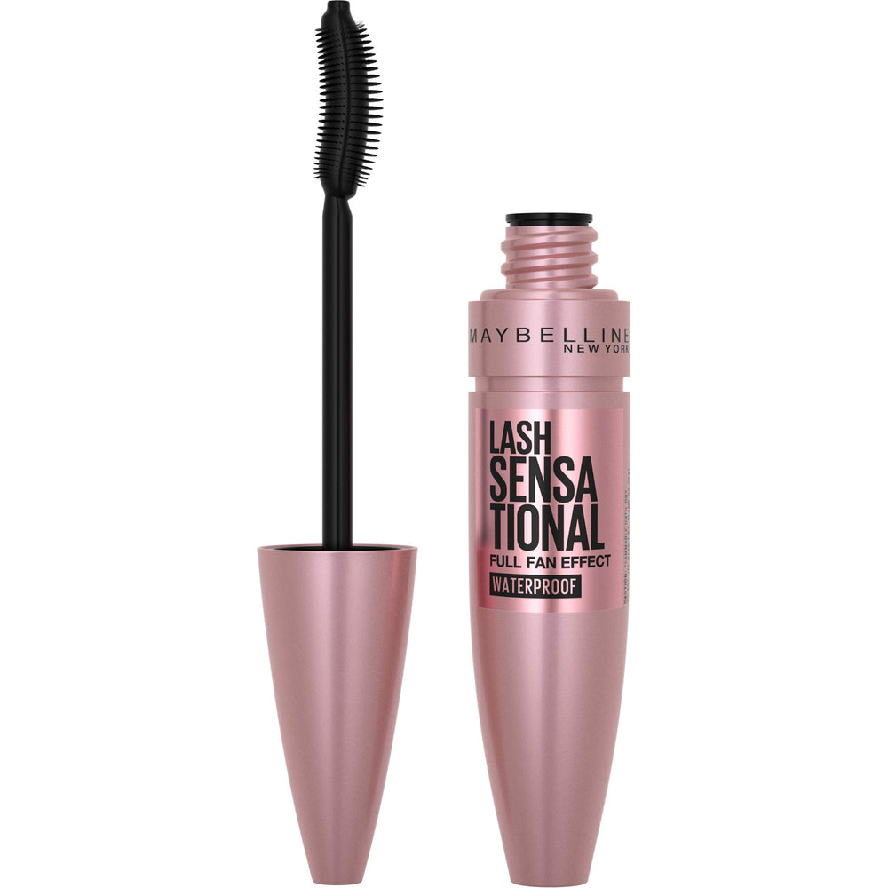 Maybelline Lash Sensational front view showing wand and tube, reliable everyday definition