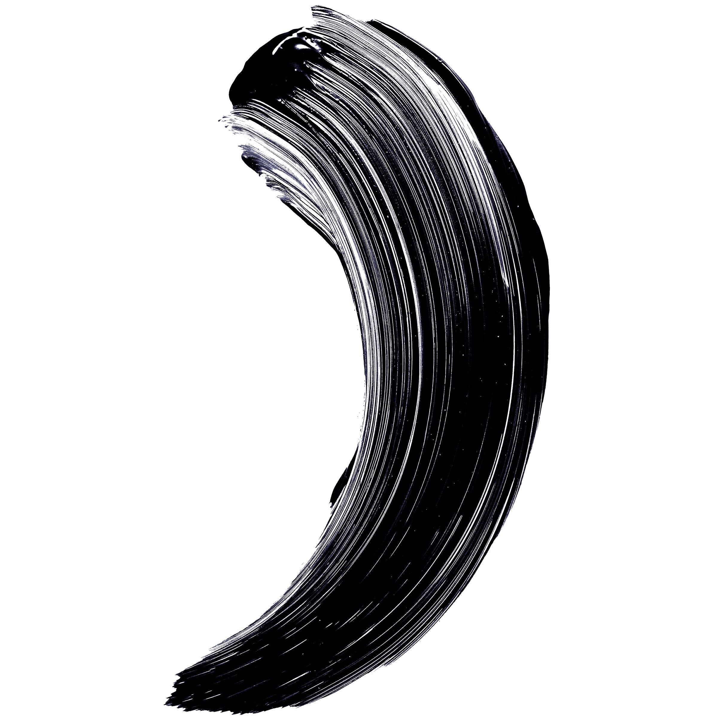 Maybelline evening makeup lifestyle image, conveys dramatic fan-effect results