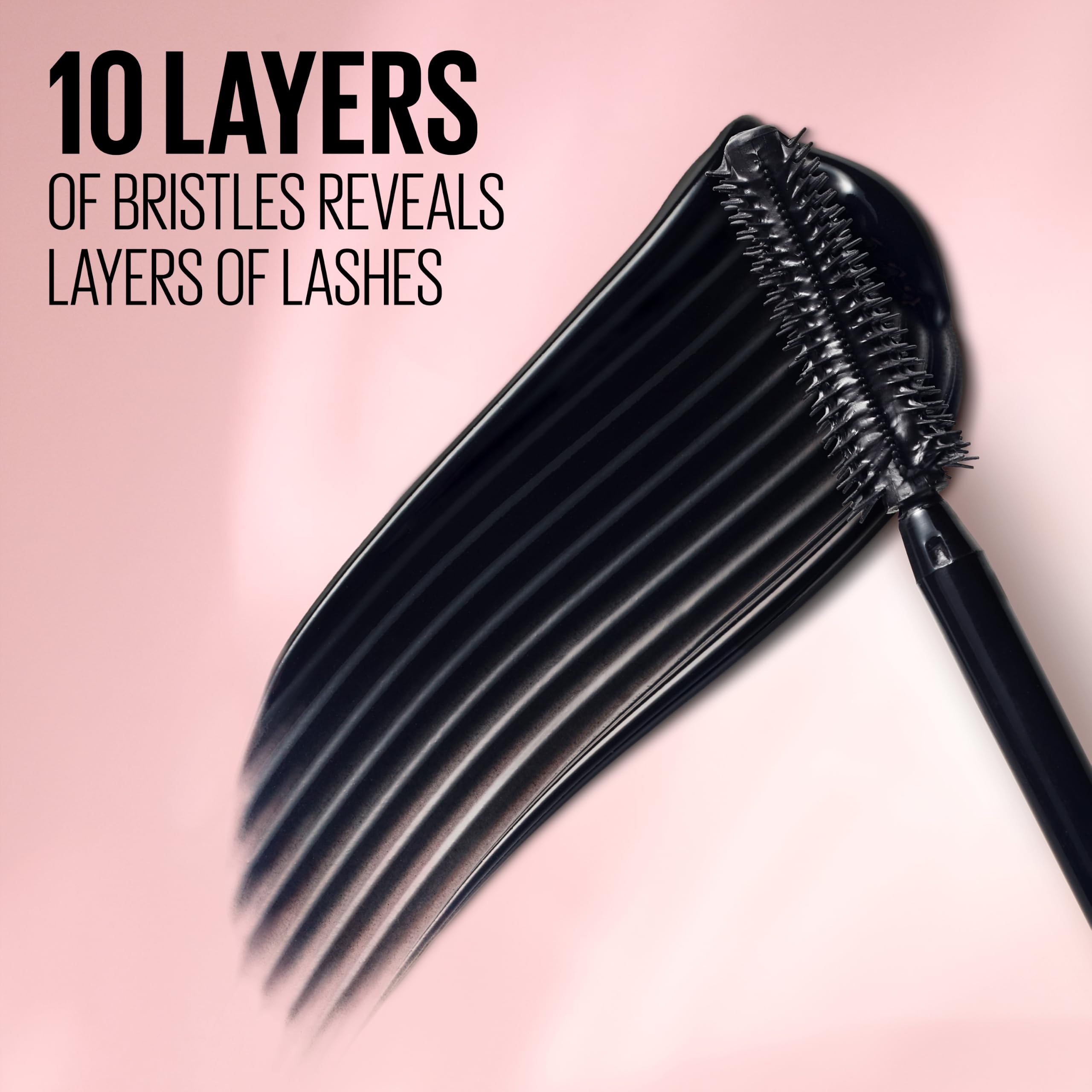 Maybelline Lash Sensational open tube and liquid texture for smooth application
