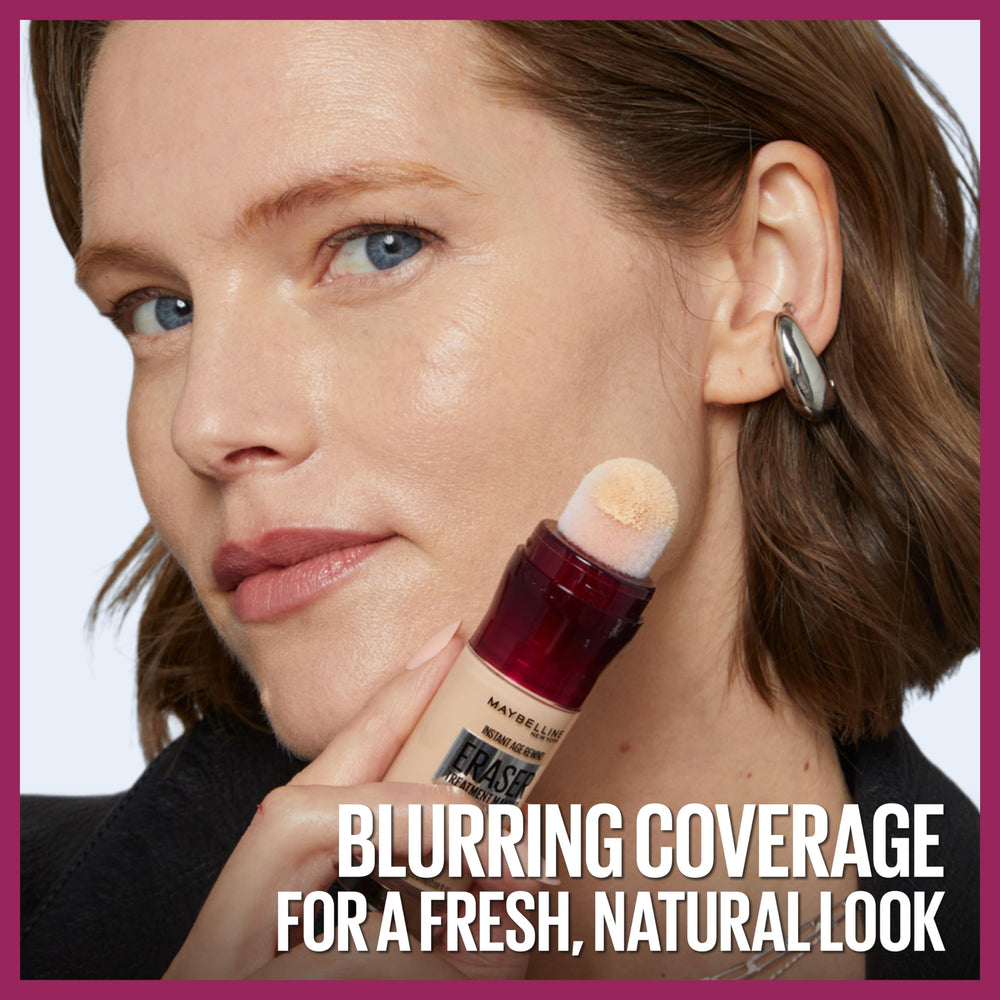MAYBELLINE lifestyle on vanity showing portable foundation convenience