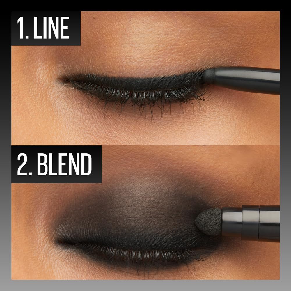 MAYBELLINE lifestyle evening look showing waterproof smudge resistance