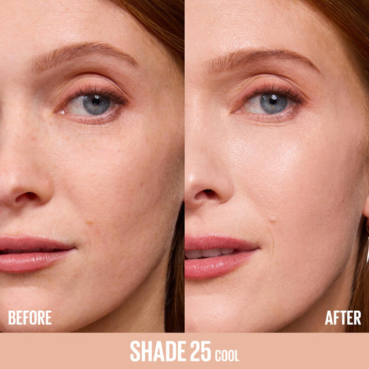 Maybelline Lifter wand applicator closeup proving precise, mess-free under-eye application benefit