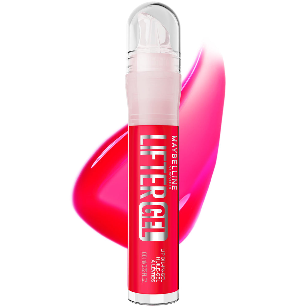 MAYBELLINE front view of Lifter pen showing sleek gloss packaging and portable design benefit