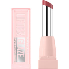 Maybelline Lifter Glaze front packaging showing product and shade benefits