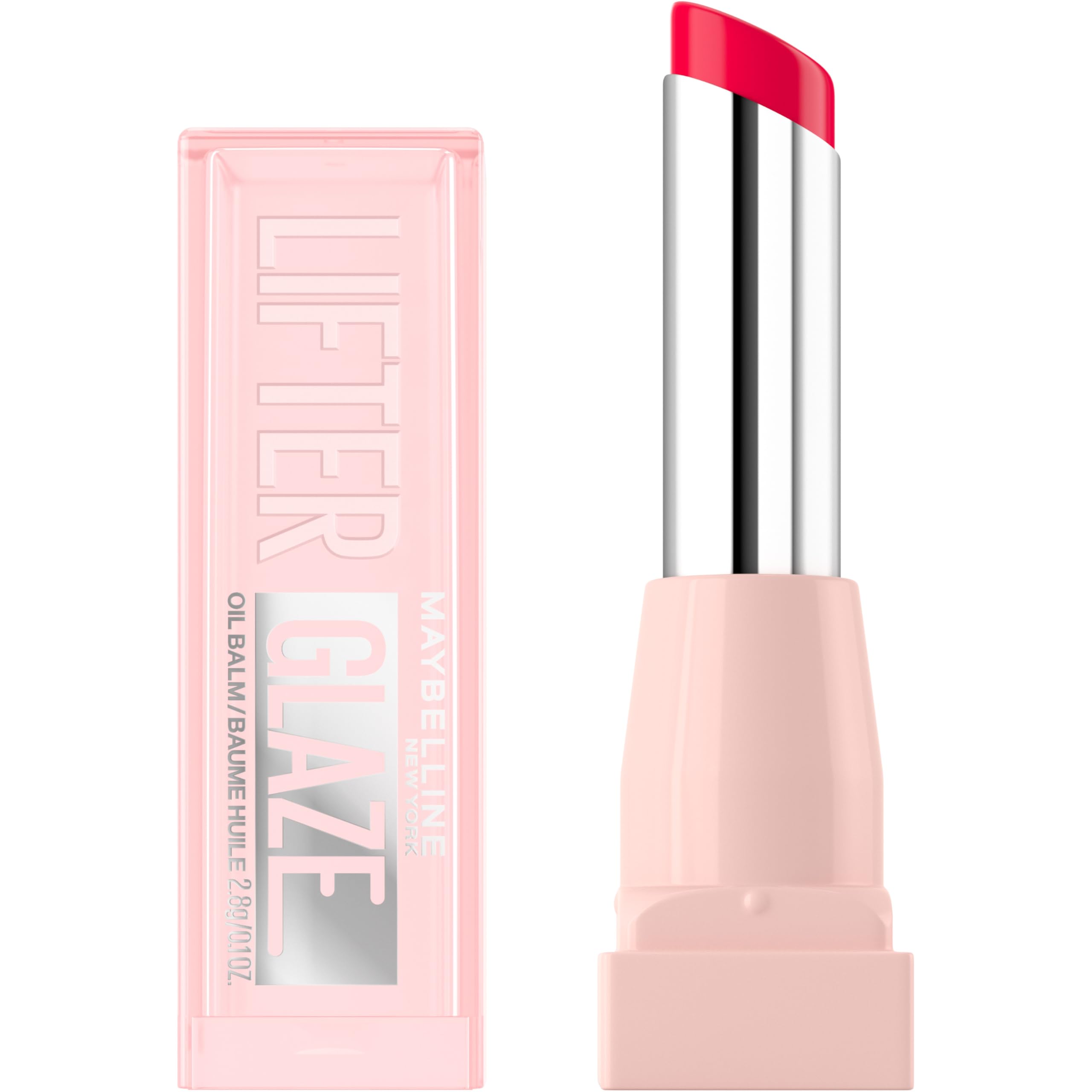 MAYBELLINE Lifter Glaze front packaging showing Cherry Swirl shade and glossy finish benefit
