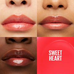 Maybelline wand applicator close-up delivering even coverage and easy application